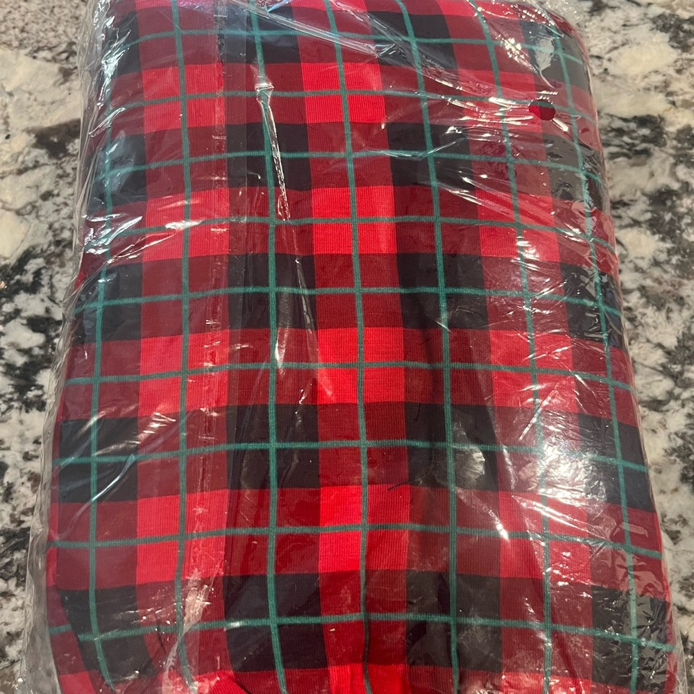Kickee Pants Christmas Plaid 2017 Toddler Blanket